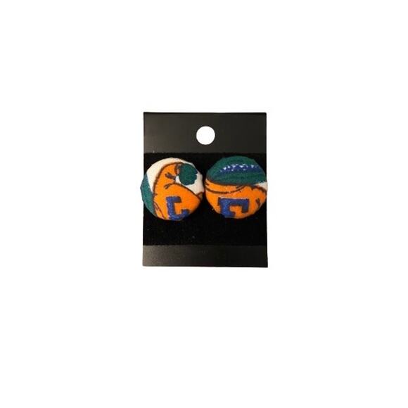 University of Florida Gators Theme Post Earrings - Picture 4 of 5